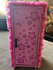 Pink Fur Mini metal Locker Nice Fun Teen Girl Gift...............