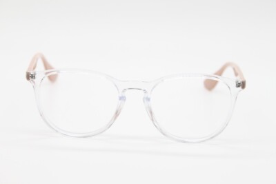 NEW RAY-BAN RB 7046 5953 TRANSPARENT BEIGE AUTHENTIC 