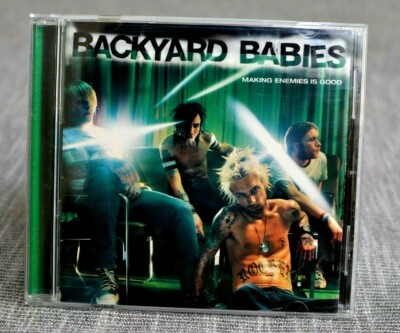 Making Enemies Is Good / Backyard Babies (CD, +2 Bonus, BMG Japan, BVCP-21192)