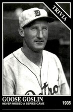 1993 Conlon Collection TSN #907 Goose Goslin Detroit Tigers Baseball