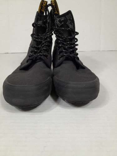 Dr. Martens Winsted schwarz Canvas 8 Augen Schnürstiefel Herren Größe 6 Damen Größe 7 selten - Bild 6 von 12