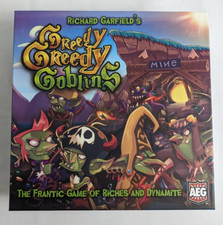 GREEDY GREEDY GOBLINS Board Game 100% COMPLETE AEG 2016 Richard