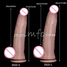 Silicone-Huge-Realistic-Dildo-Thick-Big-Penis-Sex-G-spot-Anal-Toy-for-Women-New
