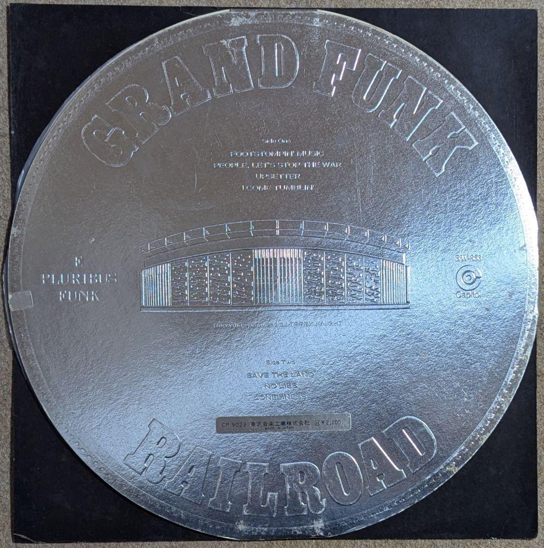 その他 LP Grand Funk Railroad E Pluribus Funk CP9023 CAPITOL Japan Vinyl /00278 Grand Funk Railroad E Pluribus Funk Japanese Edition Toshiba