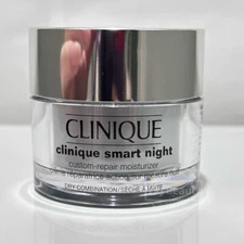 New Clinique Smart Night Repair Moisturizer 1 oz/30 ml~Dry Combination