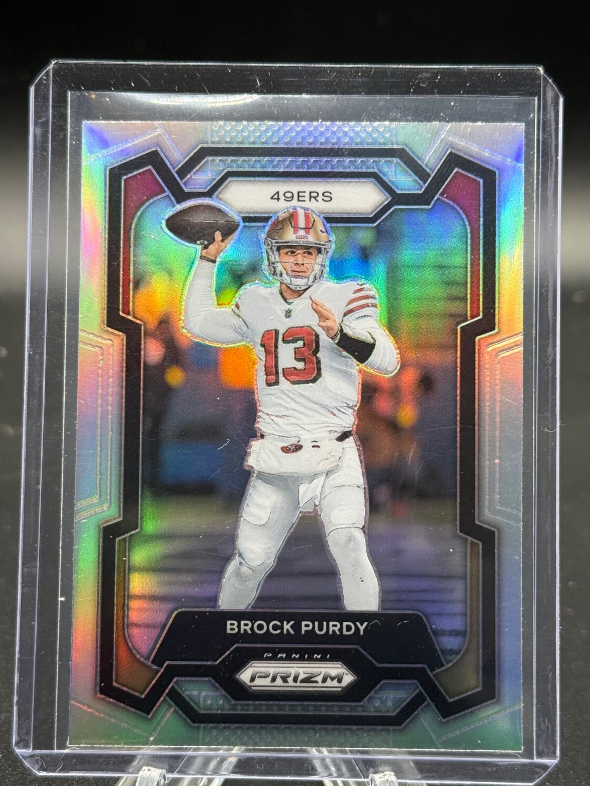 2023 Panini Prizm Brock Purdy Silver Prizm #266 San Francisco 49ers 2nd Year
