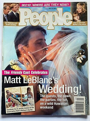 #ad MATT LeBLANC #x27;FRIENDS#x27; 2003 PEOPLE Magazine LACI PETERSON CASE 90210 $5.00