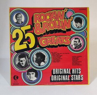 25 Rockin' & Rollin' 'Greats - Bill Haley, The Beach Boys - Musik Vinyl Record