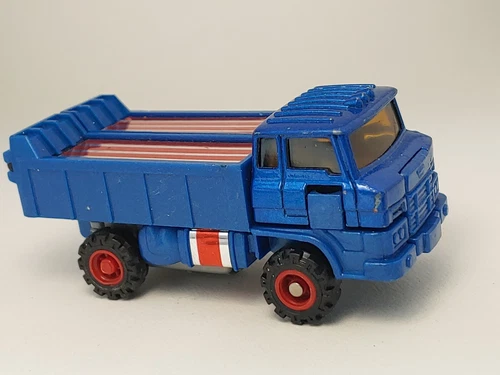 Vintage 1985 MC Toy Dyna-Bot BLUE Transformer TRUCK Macau Motorized Pull Back
