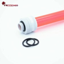 FreezeMod G1/4" to 14mm OD Quad Seal Fitting for Hard TUBE Water Cooling White