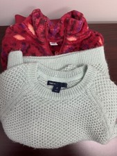  2 Gap kids and Old Navy sweaters size 8