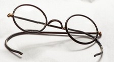 Vintage Eyeglasses Round Lens Harry Potter John Lennon with case
