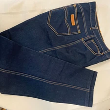 Gitano Blue Jeans Women's Size 12 with orange stitching