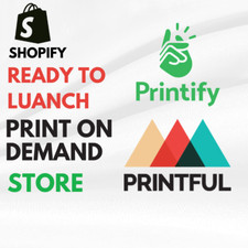 ReadyMade Shopify Store Dropshipping  Print on Demand Printify