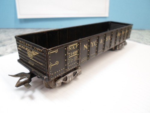MARX O-27 - NEW YORK CENTRAL & St. LOUIS - Gondola, Type-B Wheelsets - Picture 5 of 9