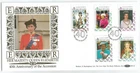 ISLE OF MAN 1992 40th ANNIVERSARY OF ACCESSION BENHAM SILK FIRST DAY COVER