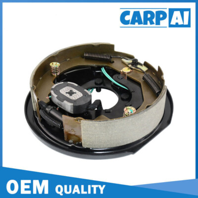 #ad Left Side Trailer Electric Brake Backing Plate 3500 Axle 10quot; x 2.25quot; Shoe Axel $46.78