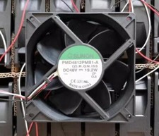 SUNON PMD4812PMB1-A 2 R.GN I55 DC48V 19.2W 12CM 3-Wire Cooling Fan