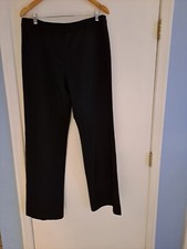 Giorgio Armani Ladies Black Fleared Leg Pants 34" Waist 