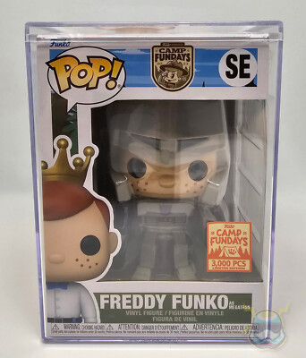 Funko Pop FREDDY FUNKO wie MEGATRON SE 3000 Stück FunDays Vinyl Figur Protector NEU