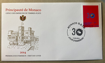 MONACO - FDC - 30th anniversary of the festival ''Printemps des Arts''