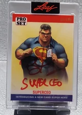 2023 Leaf Reimagined Brian Grey Superceo “Super CEO” Red Ink Auto 38/159!