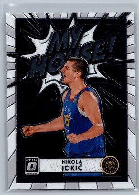 2020-21 Panini Donruss Optic Basketball My House! Nikola Jokić #9