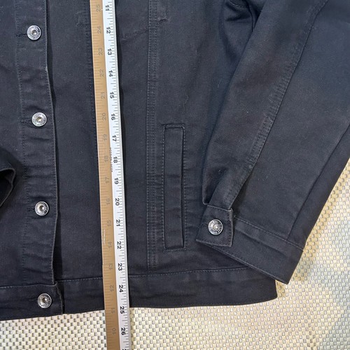Lurking Class Run With Us Denim Jean Jacket Panther Graphic Black Unisex M Black - Picture 10 of 10