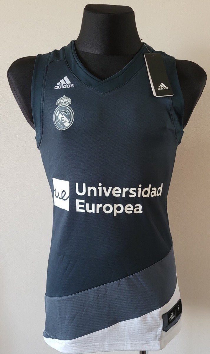 Real Madrid 2018 2019 Away basketball Adidas jersey size Small