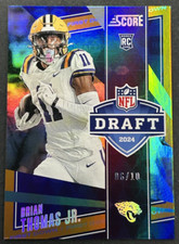 2024 Panini Score - Brian Thomas Jr. #14 Jaguars - RC First Down DRAFT /10