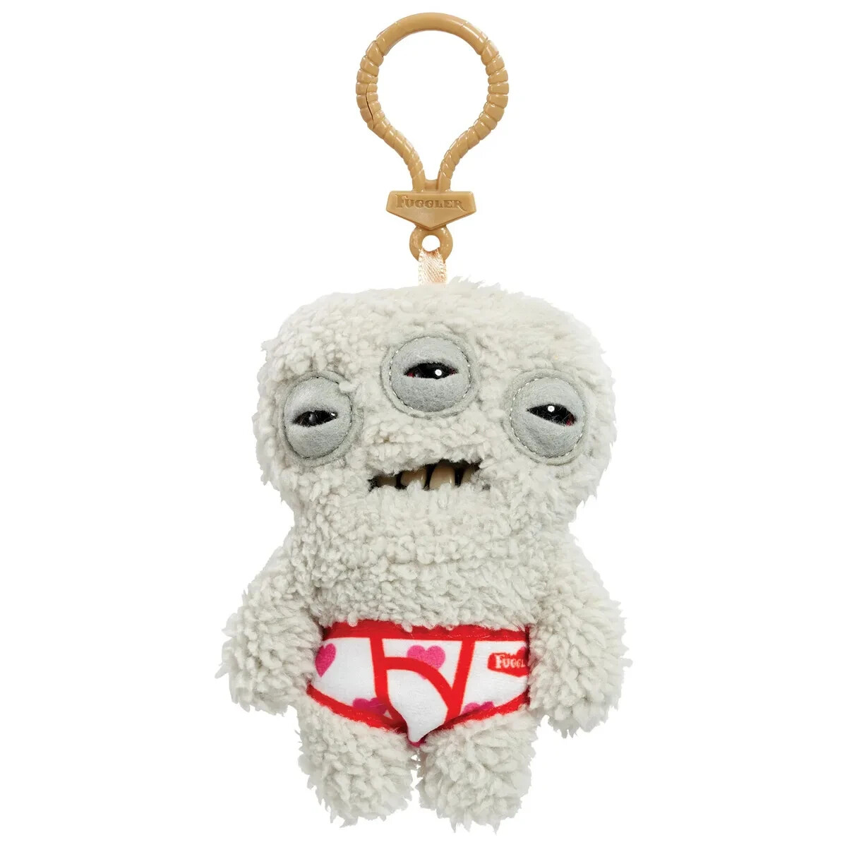 Fuggler Clip Keyring Keychain Plush Funny Ugly Monster | eBay