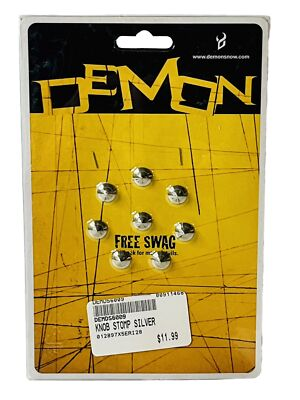 #ad Demon Snow Knob Silver Grip Snowboard Stomp Pad DS6009 New $10.00