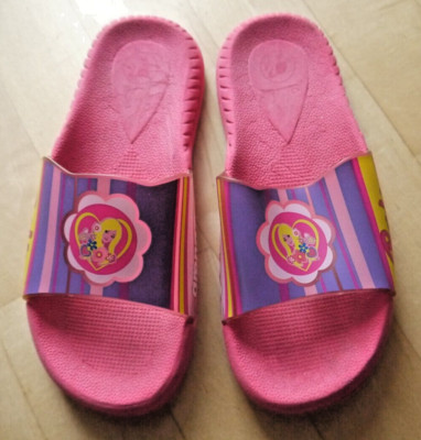 Arena - Motiv Barbie - Badeschlappen pink, Gr. 34/35