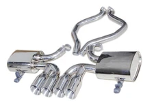 For 97-04 Chevy Corvette C5/Z06 5.7L LS V8 Dual 4" Tip Muffler Catback Exhaust
