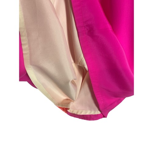 NWT Women's Julie Brown Leah Pink Silk sleeveless Dress Size 4 - Picture 6 of 7