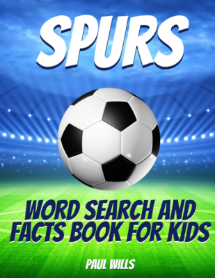 Spurs Word Search and Facts Book for Kids: Tottenham Football