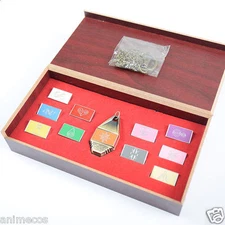 Digimon Adventure Evolution Badge Tag & Crest Emblem Necklaces Keychain 11pcs