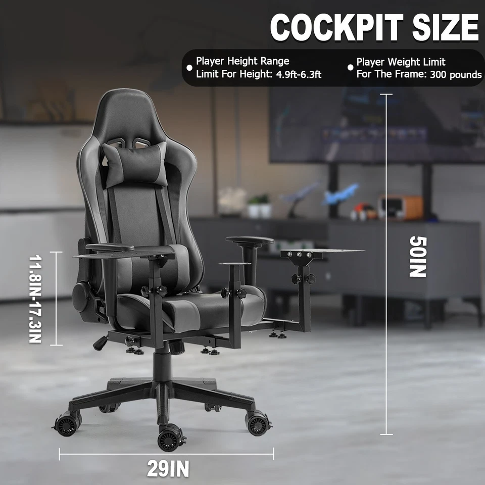 Marada Joystick/Hotas Chair Mount Adjustable Fit Thrustmaster A10C Logitech G29 - Image 2 of 4