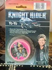 KNIGHT RIDER Pink Yo-YO New Sealed Original 1982 Larami Corp RARE!