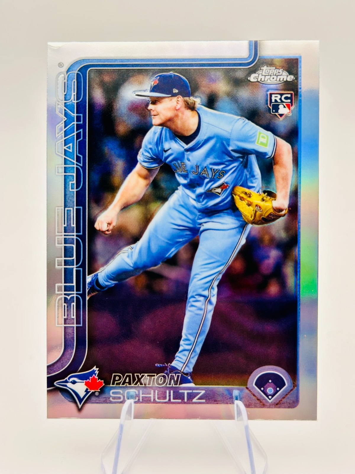 2025 Topps Chrome Baseball - Paxton Schultz #USC101 Refractor | Blue Jays