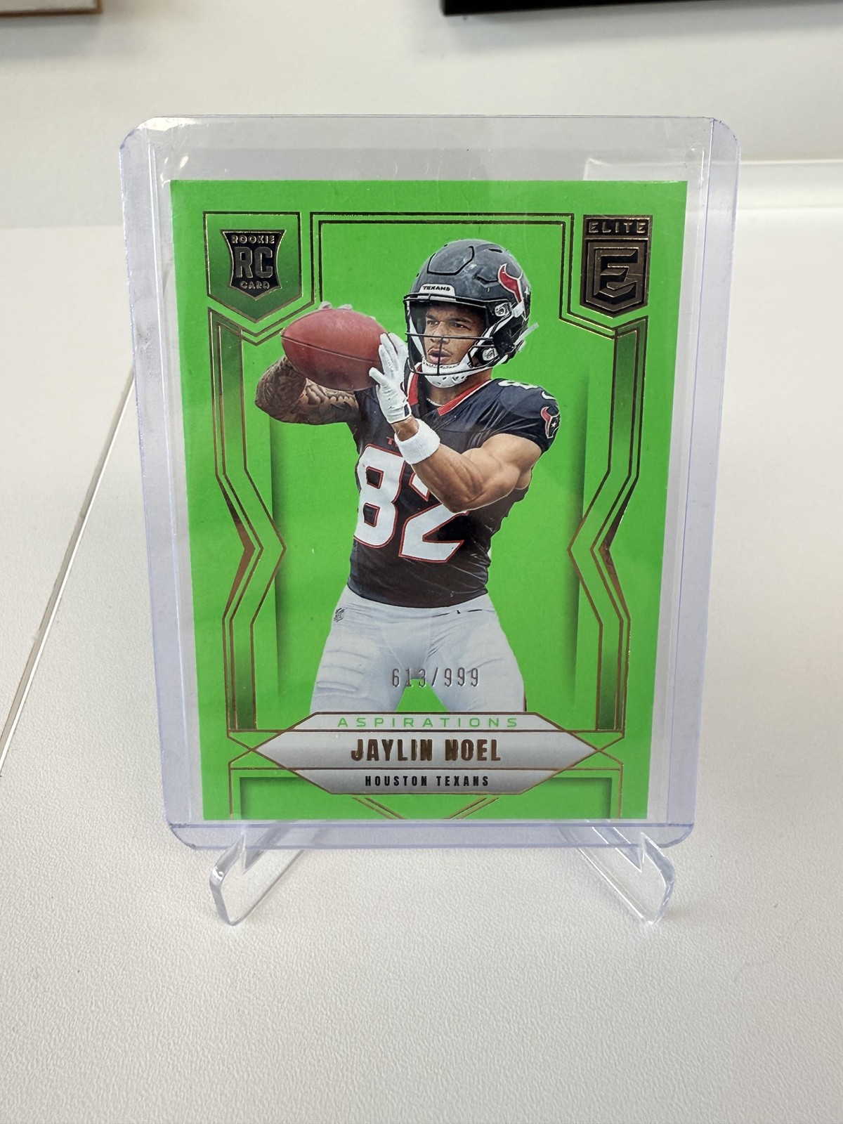 2025 Donruss Elite #135 Jaylin Noel Aspirations Lime Green #/999