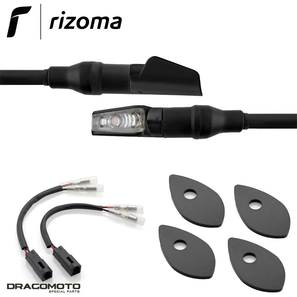 Clignotants LEGGERA Rizoma en aluminium premium - L'élégance italienne pour Ducati Multistrada