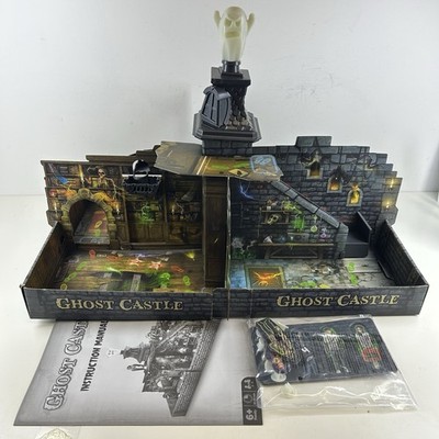 Ghost Castle Brettspiel Ideal 2020 Retro Remake 3D Brett Party komplett in Box