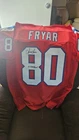 Irving Fryar New England Patriots #80 Signed Football Jersey Certified autograph