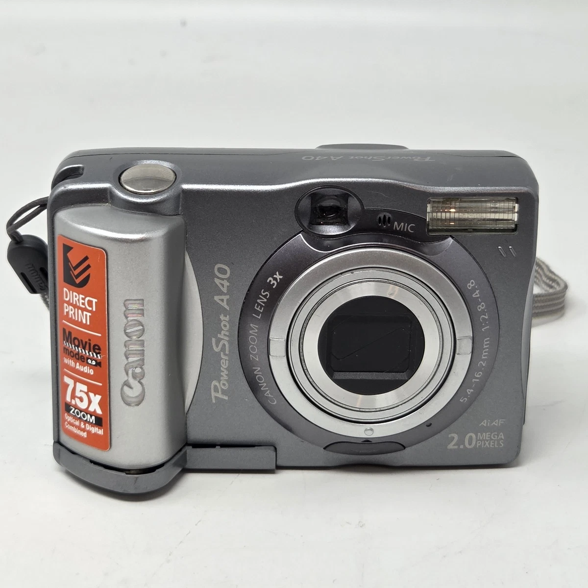 Canon PowerShot A40 1-2.9MP Digital Cameras for Sale - eBay