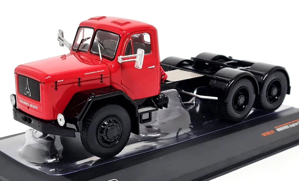 iXO 1/43 - Magirus Jupiter 6X6 Red Diecast Scale Model Truck - Image 3 of 4