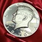 1970-S Kennedy Half Dollar Proof | 40% Silver | Deep Mirror Proof Fields