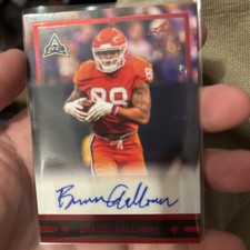 2021 Leaf Gold Rookies #GLR-BG1 Braden Galloway/25
