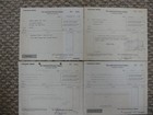 4 Cumberland Brewing Co. Purchase Order Papers Cumberland, MD 1950's — photo 1