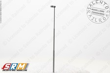 SRM 0702  - H0 1:87 - Lampione stazione / urbano verniciato grigio 12V DC